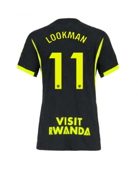 Atletico Madrid Ademola Lookman #11 Maglia Gara Trasferta Repliche 2026-27 Donna Maniche Corte